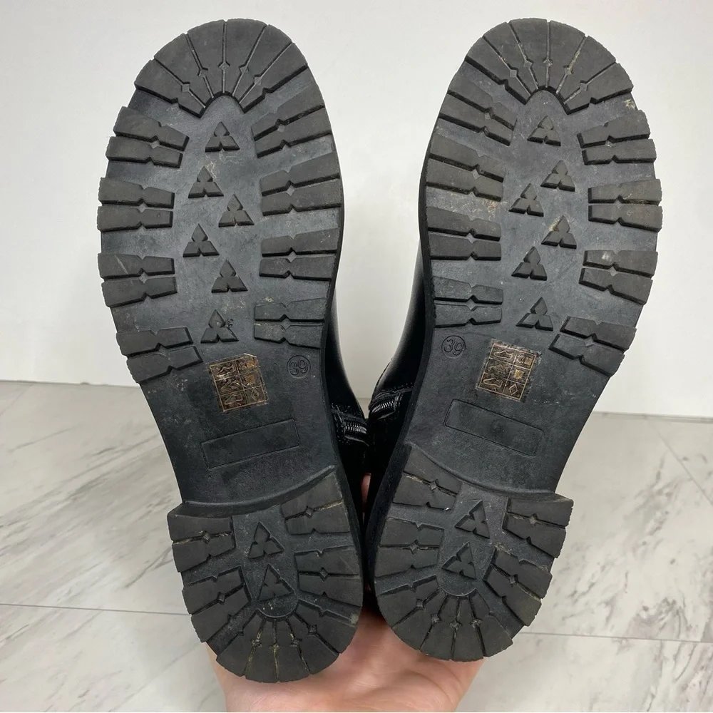 AquaDiva Black Puffer Boot 39